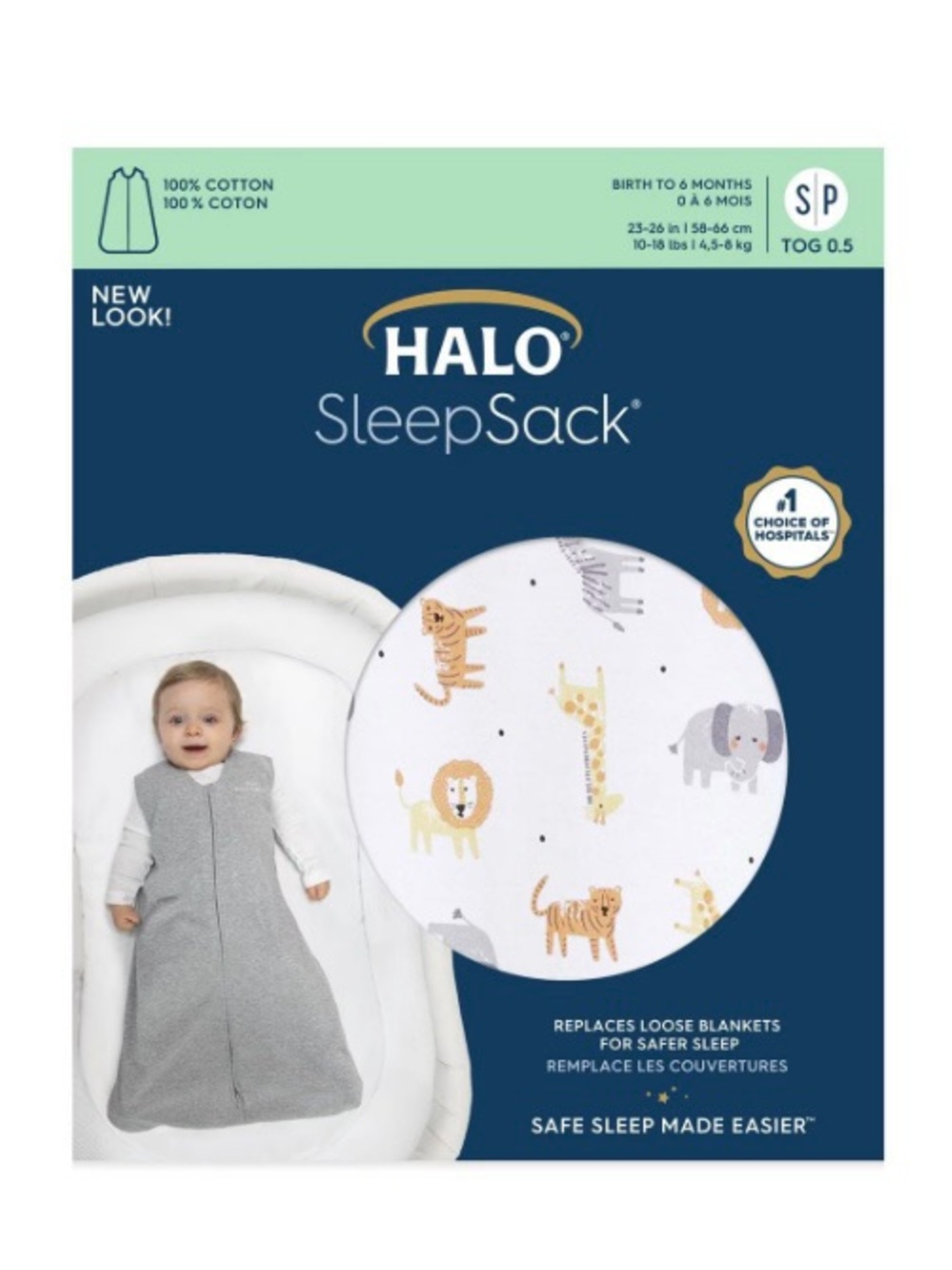Halo Baby Sleepsack Swaddle 3-6 Months